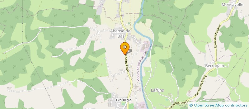 localisation de l'entreprise SAS JAMBOUE  ESPES-UNDUREIN