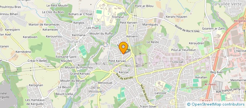 localisation de l'entreprise SAS JARNIOU à BREST