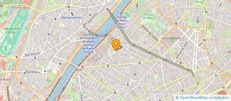 localisation de l'entreprise SAS JAURES 97 à PARIS
