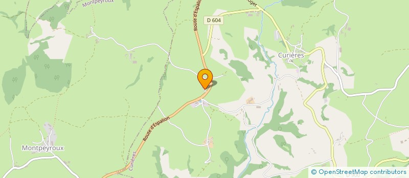 localisation de l'entreprise SAS JAVE  LAGUIOLE