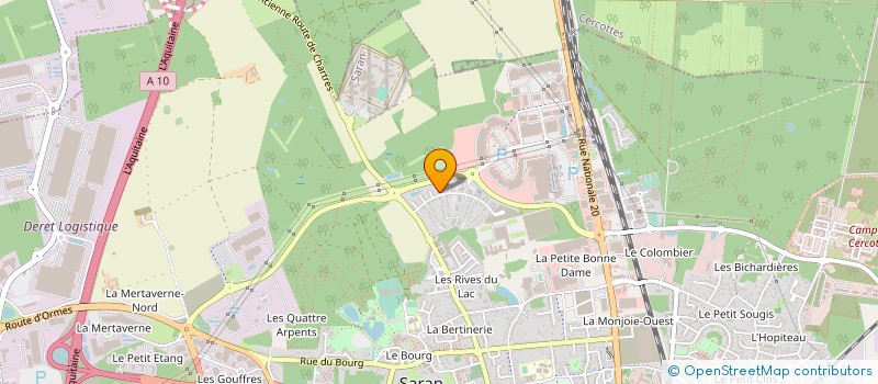 localisation de l'entreprise SAS JBT à SARAN