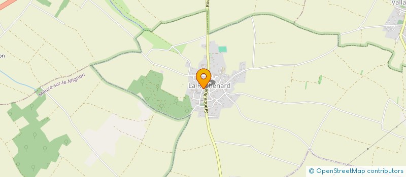 localisation de l'entreprise SAS JC  LA ROCHENARD