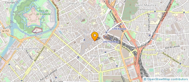 localisation de l'entreprise SAS JCFNP à LILLE