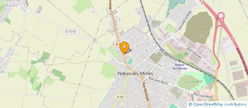localisation de l'entreprise SAS JD à NŒUX-LES-MINES