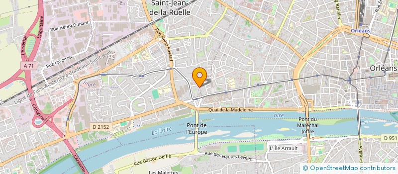 localisation de l'entreprise SAS JEAN-CHRISTOPHE BRIANT à ORLEANS