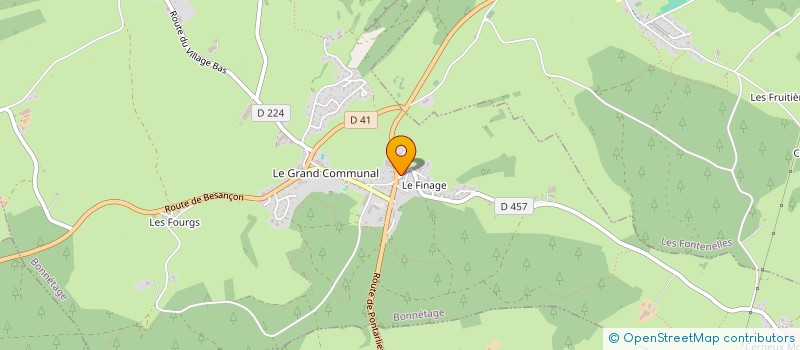 localisation de l'entreprise SAS JEAN LOUIS CANTIN  BONNETAGE