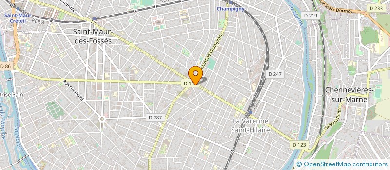 localisation de l'entreprise SAS JEAN PHILIPPE ROSSINI à SAINT-MAUR-DES-FOSSES