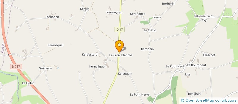 localisation de l'entreprise SAS JEAN PIERRE AUDO à MOREAC