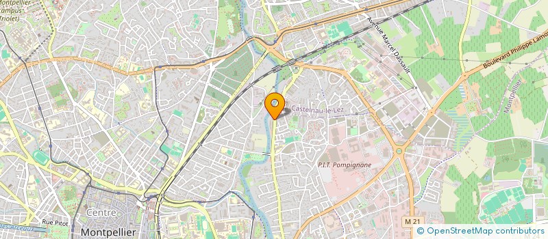 localisation de l'entreprise SAS JEAN VILAR à MONTPELLIER