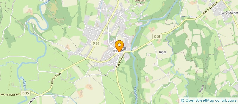 localisation de l'entreprise SAS JEREMY RENOVATION CONSTRUCTION  ASSON