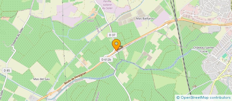 localisation de l'entreprise SAS JEROME GARCIA JVLP  THUIR