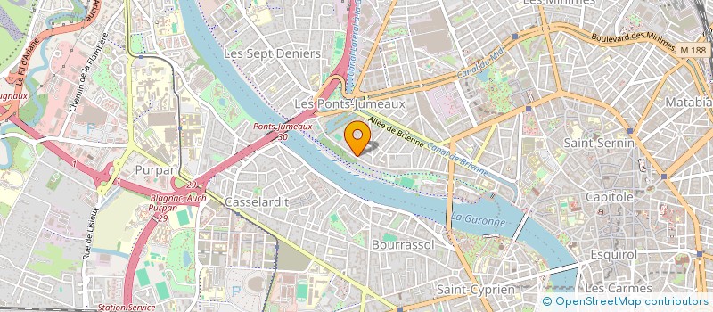 localisation de l'entreprise SAS JEWEL CBD à TOULOUSE