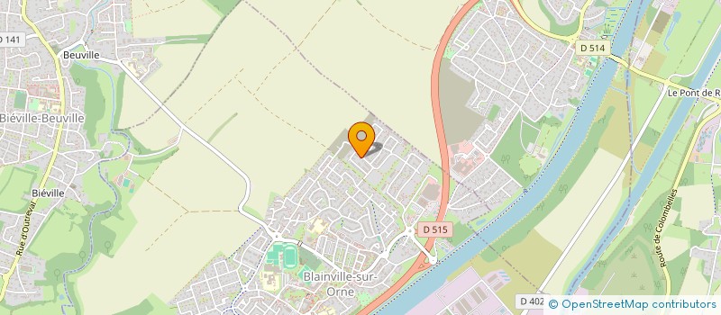 localisation de l'entreprise SAS JFA & CO  BLAINVILLE-SUR-ORNE