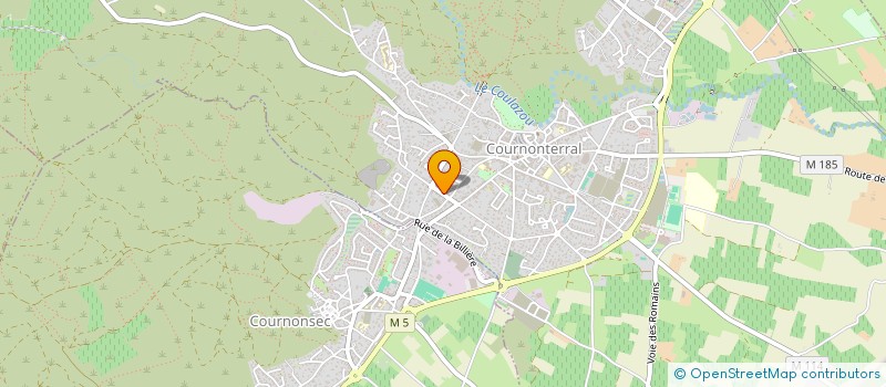 localisation de l'entreprise SAS JFORMIERES à COURNONTERRAL