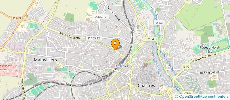 localisation de l'entreprise SAS JIN à CHARTRES