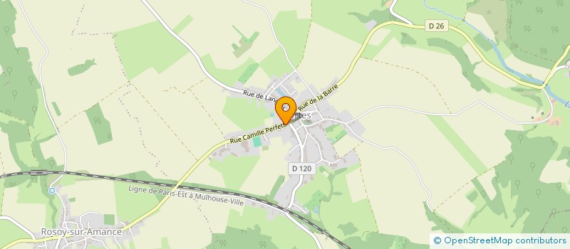 localisation de l'entreprise SAS JKL AUTOMOBILES à HAUTE-AMANCE