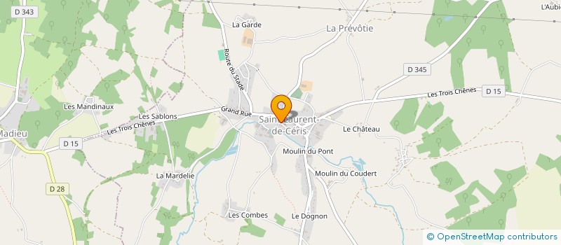 localisation de l'entreprise SAS JM ECHO SERVICES à SAINT-LAURENT-DE-CERIS