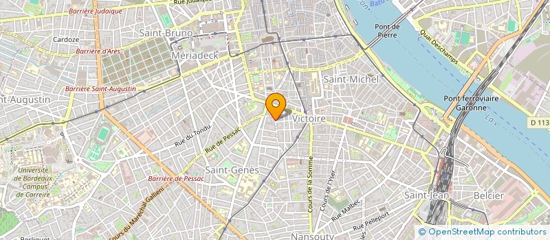 localisation de l'entreprise SAS JMCD HOLDING à BORDEAUX