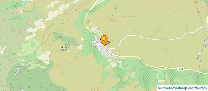 localisation de l'entreprise SAS JMDR  MONZE