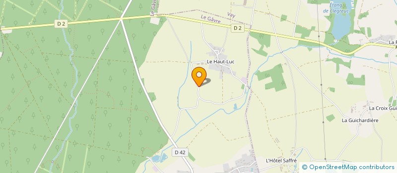 localisation de l'entreprise SAS JMJSC  LE GAVRE