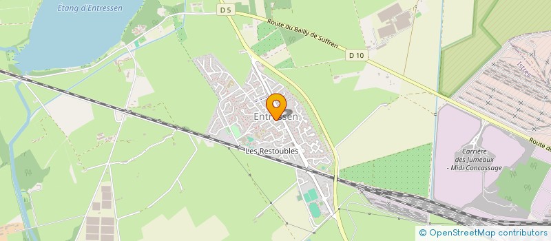 localisation de l'entreprise SAS JMLF  ISTRES