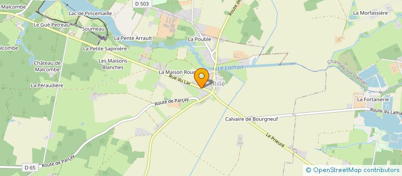 localisation de l'entreprise SAS JNS INVESTISSEMENTS  RILLE