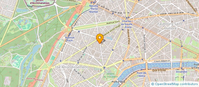 localisation de l'entreprise SAS JO THIONVILLE  PARIS