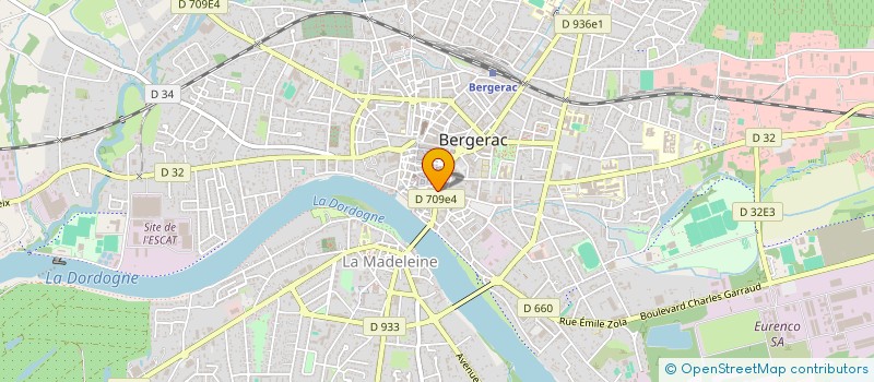 localisation de l'entreprise SAS JOKA à BERGERAC