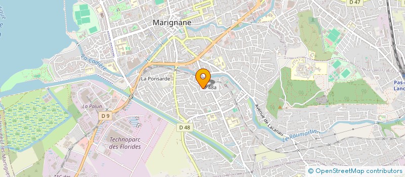 localisation de l'entreprise SAS JORIS  SAINT-VICTORET