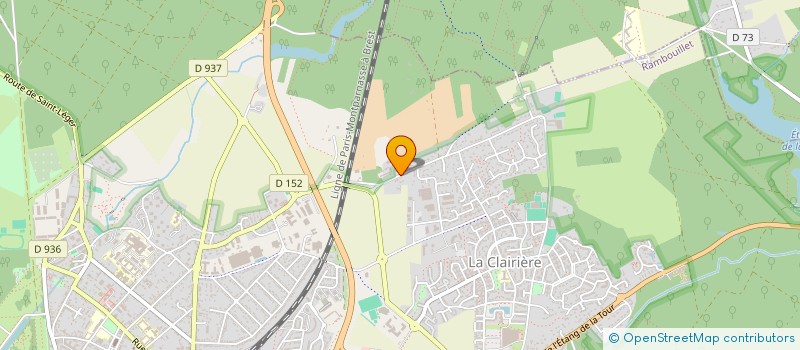 localisation de l'entreprise SAS JOSE BRANCO-MARTINHO à RAMBOUILLET