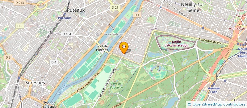 localisation de l'entreprise SAS JOSHA à NEUILLY-SUR-SEINE