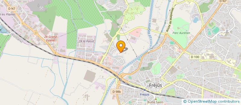 localisation de l'entreprise SAS JOTI à FREJUS