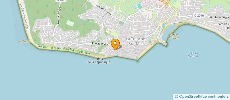 localisation de l'entreprise SAS JT CONSULTING à LA TRANCHE-SUR-MER