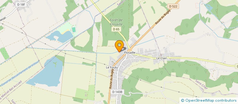 localisation de l'entreprise SAS JUCLEM  SAINT-SAVIN