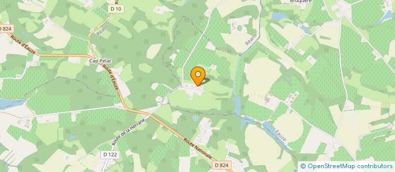 localisation de l'entreprise SAS JUDINE  EAUZE