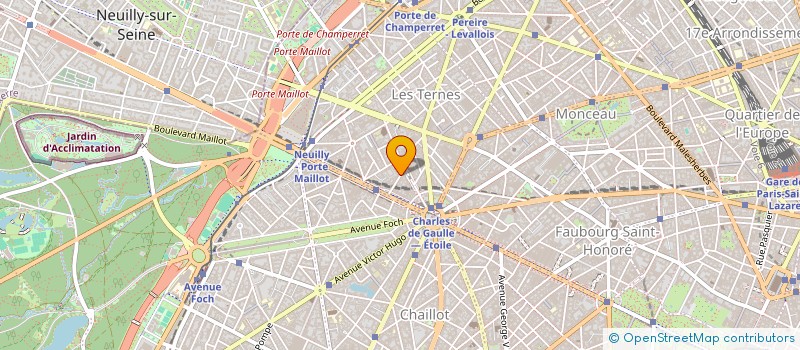 localisation de l'entreprise SAS JULIEN  PARIS