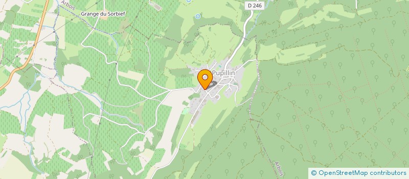 localisation de l'entreprise SAS JULIEN MARESCHAL  PUPILLIN