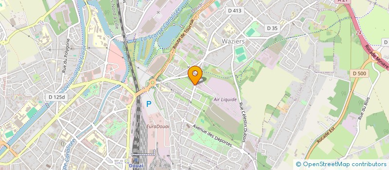 localisation de l'entreprise SAS JULIEN PRUVOST  SOMAIN