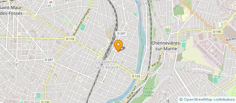 localisation de l'entreprise SAS JULSOL1 à SAINT-MAUR-DES-FOSSES