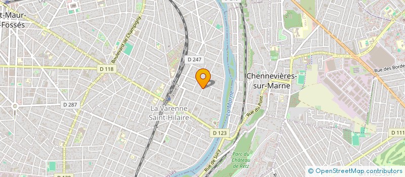 localisation de l'entreprise SAS JURAH à SAINT-MAUR-DES-FOSSES