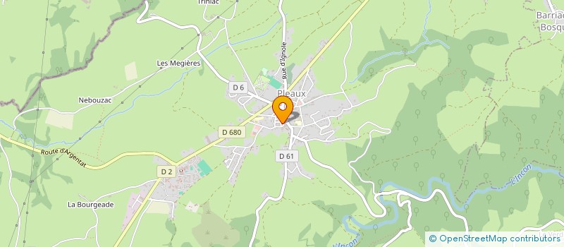 localisation de l'entreprise SAS JURBERT à PLEAUX