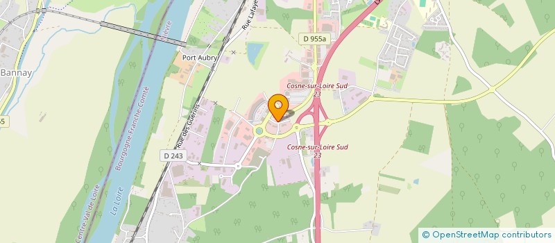 localisation de l'entreprise SAS JUST à COSNE-COURS-SUR-LOIRE