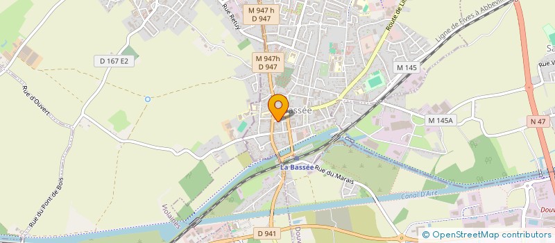 localisation de l'entreprise SAS JUST SMILE FORMATIONS  LA BASSEE