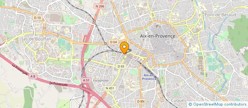 localisation de l'entreprise SAS JUVENAL-MOZART à AIX-EN-PROVENCE
