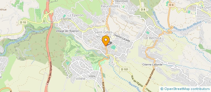 localisation de l'entreprise SAS JVLB  SAINT-PAUL