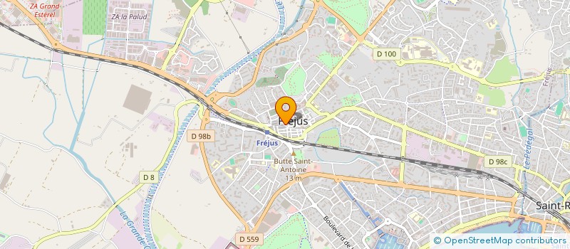 localisation de l'entreprise SAS K&CO à FREJUS