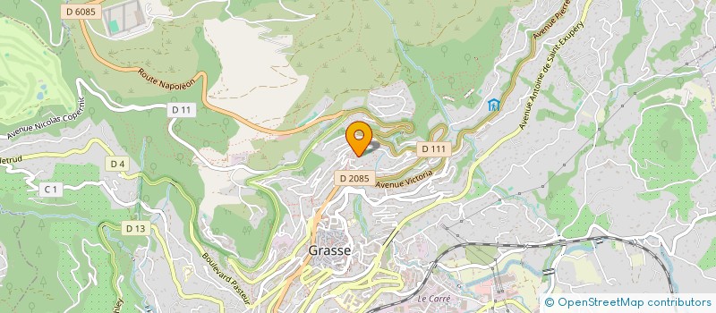localisation de l'entreprise SAS KA ASCENSEUR à GRASSE