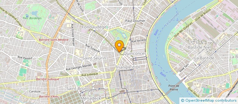 localisation de l'entreprise SAS KAIROS GESTION PRIVEE  BORDEAUX