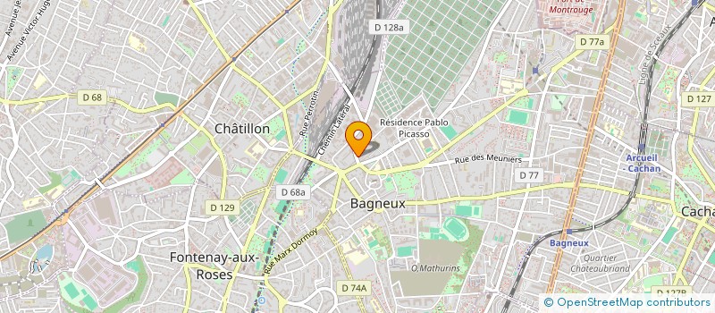 localisation de l'entreprise SAS KALLISTE à LUCCIANA