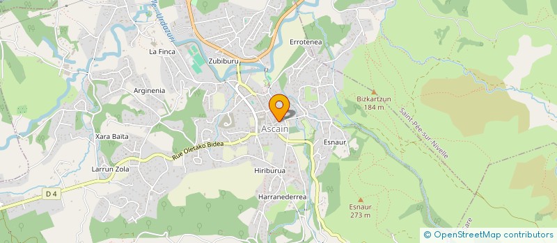 localisation de l'entreprise SAS KALY  ASCAIN